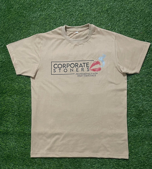 BEIGE STONER TEE