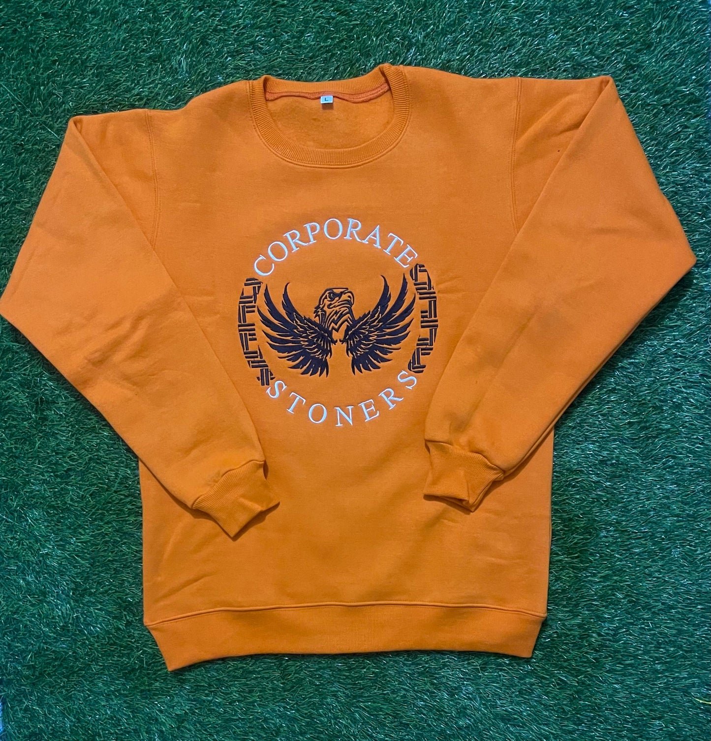 ORANGE EXECUTIVE EAGLE SWEATSHIRT