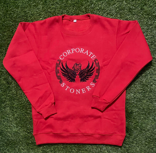 RED EXECUTIVE EAGLE SWEATSHIRT